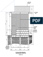 4.elevación Frontal Gallinero
