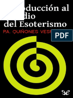 Introduccion Al Estudio Del Esoterismo