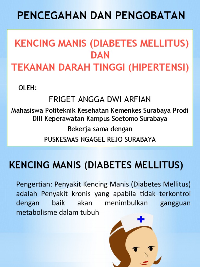 Pencegahan dan Pengobatan Diabetes & Hipertensi | PDF | Sains & Matematika