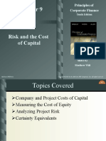 Risk and The Cost of Capital: Principles of Corporate Finance