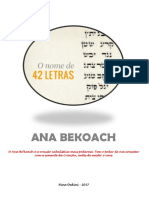 ANA BEKOACH - Oração Cabalistica