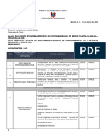 Evaluacion Economica Proceso 005