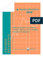 Anuario Estadistico 2004 licenciatura-ANUIES