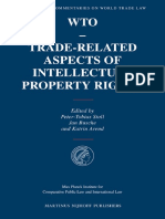 Peter-Tobias Stoll, Jan Busche, Karen Arend - WTO-Trade-related Aspects of Intellectual Property Rights (Max Planck Commentaries On World Trade Law) (2009)