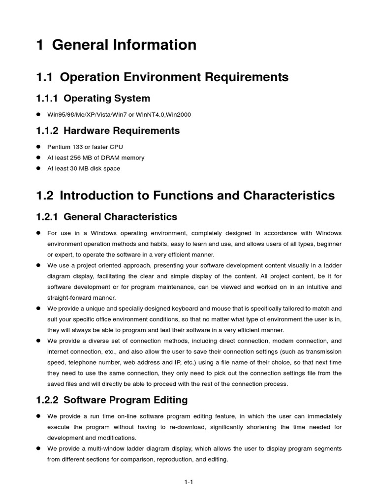WinProLadder User Manual Overview | PDF | Cursor (User Interface ...