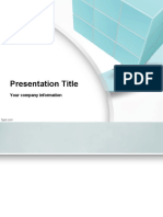 Presentation Title: Your Company Information