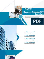 Business Training PPT Template
