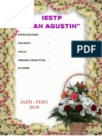 Iestp "San Agustin": Jaén - Perú 2018