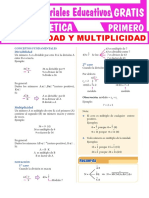 Divisibilidad y Multiplicidad para Primer Grado de Secundaria