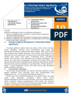 PMA_10_manajemen Teknologi Dalam Agribisnis
