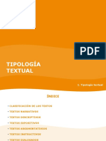 Tipologías Textuales
