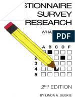 Questionnaire Survey Research What Works 2nd Edition