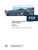 2406 - Políticas Públicas Urbanas Na Prefeitura Do Rio de Janeiro