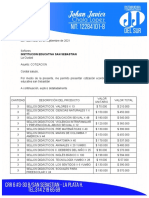 Cotización de sellos didácticos y materiales educativos