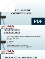 Sub Clases de Conjunciones