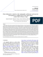 Paleobathymetric controls of the stratigraphic architecturw and reservoir development