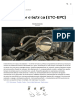Obturador Eléctrico ETC - EPC Controlado Electrónicamente