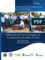 GM Calificación Del Nivel Tecnologico de Las Plantaciones de Palma de Aceite