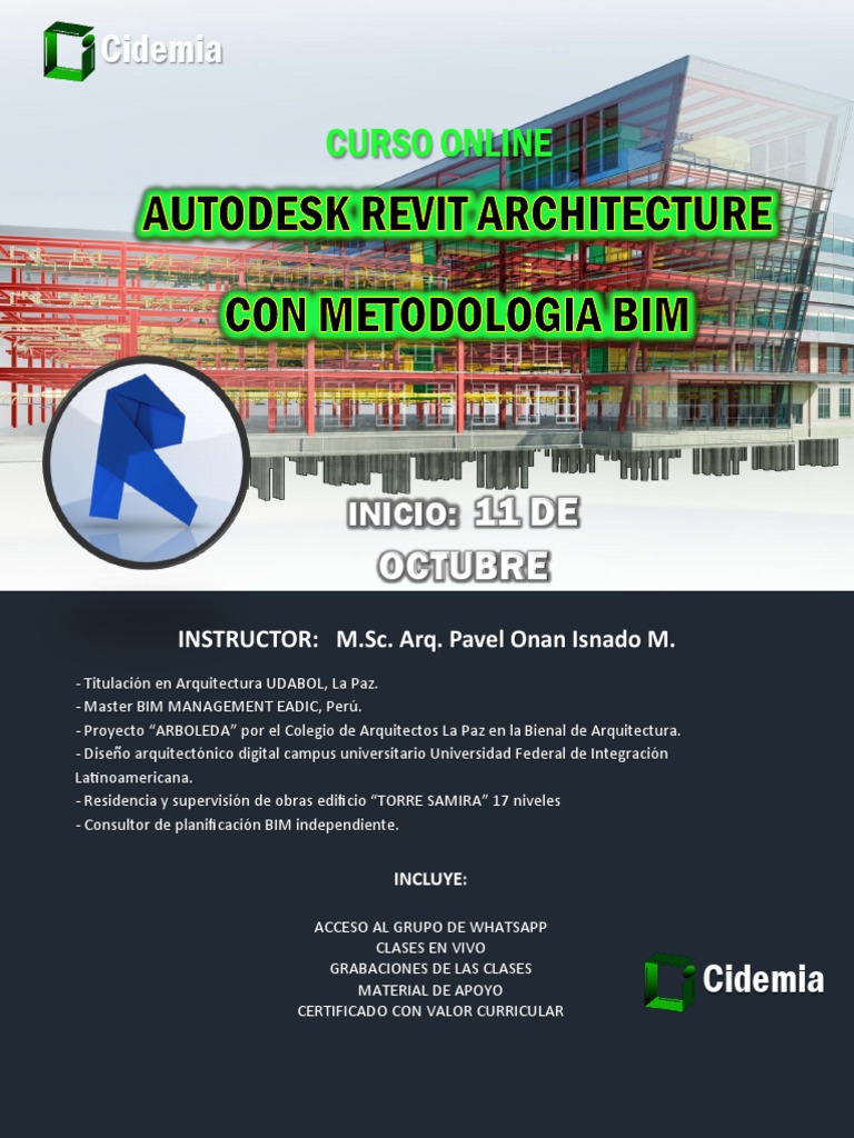 Curso Online de Revit y Modelado BIM | PDF | Autodesk Revit | Diseño