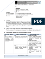 Sílabo Liderazgo y Trabajo en Equipo Contabilidad