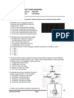 Prediksi Soal UN Biologi 2011 Paket I