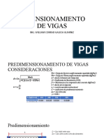 Dimensionamiento de Vigas: Ing. William Conrad Galicia Guarniz