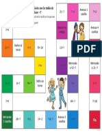 Multiplicacion y Division x7 Juego de Mesa