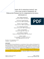 ANEXO 4.1 El Conocimiento de La Estructura Textual - Una Estrategia Clave en La Comprensión de Textos