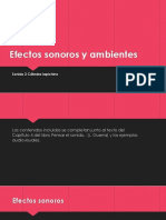 Ambientes y Efectos (Powerpoint)