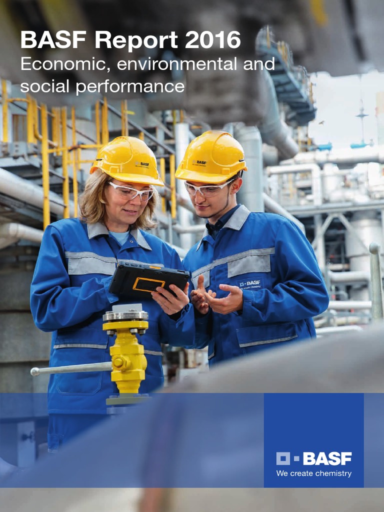 BASF Report 2016 PDF Sewage Treatment Water