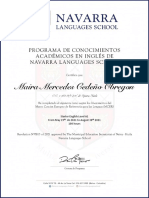 Certificado Nivel A1-1