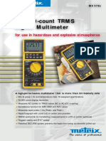 50,000-Count TRMS Digital Multimeter: For Use in Hazardous and Explosive Atmospheres