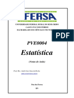 UFERSA - Estatística - Prof. André Rocha (Apostila) 2014