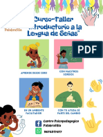 Curso-Taller Introductorio A La Lengua de Señas