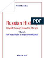 "Russian History Viewed Through Distorted Mirrors" by N.V.Levashov