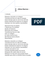 Resucitame - Aline Barros