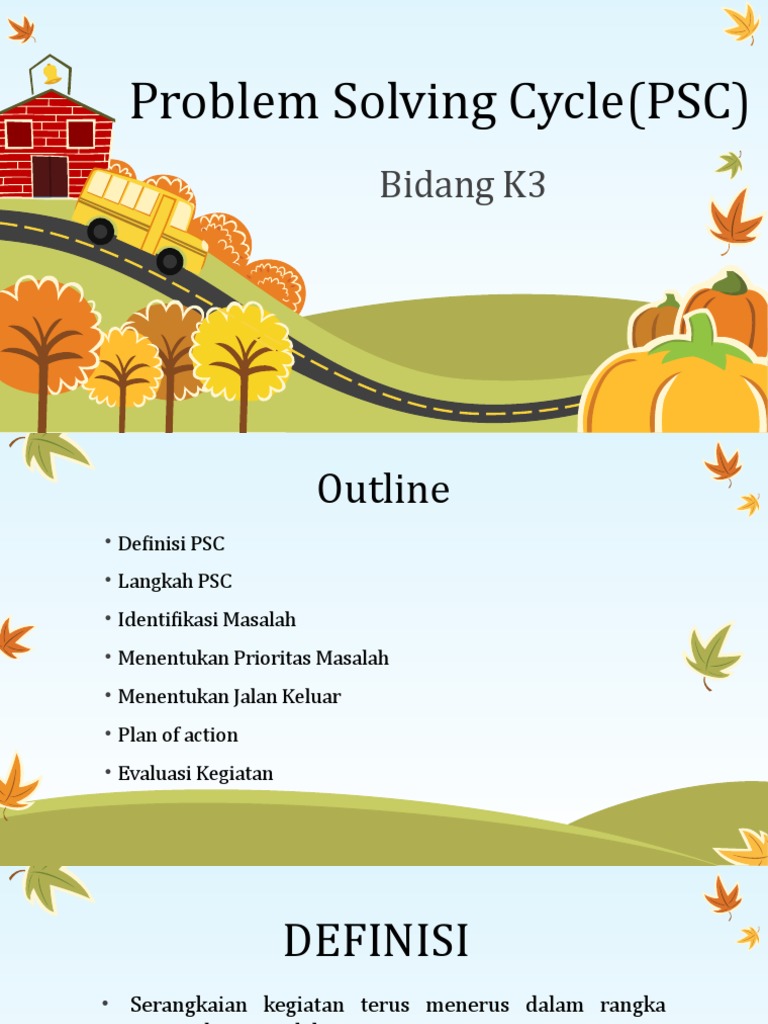 Problem Solving Cycle (PSC) Bidang K3 | PDF