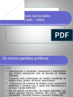 O Periodo Democratico (1946-1964)