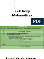 Plan de Trabajo MATE 2 FECHA 6 de Mayo 2021