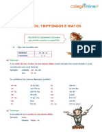 3BL - Diptongos - Triptongos - e - Hiatos - 142