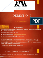 Derecho II Encuadre