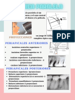 Proyecciones periapicales orales