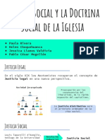 Justicia Social y La Doctrina Social de La Iglesia PDF