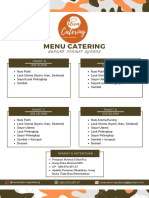 Menu Catering