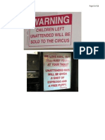 Funny Warnings