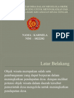 Peran Pemerintah Desa Dalam Pengelolaan Objek Wisata Bulu