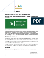 Introduction To Goal 13 - Climate Action