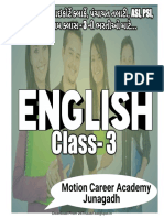English Grammar PDF Study Material by Motion Career Academy