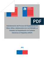 Estandarización Del Proceso de Hospitalización - Final - Julio - SENAME - MINSAL