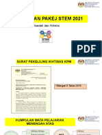 Pemilihan Pakej STEM 2021